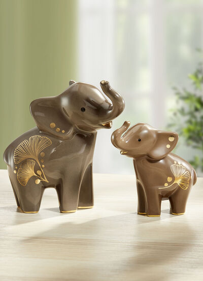 Goebel Elefant mit Echtgoldauflage 