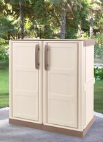Stabile Gartenschr&auml;nke BEIGE