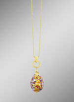 Anh&auml;nger Muranoglas Tropfen 