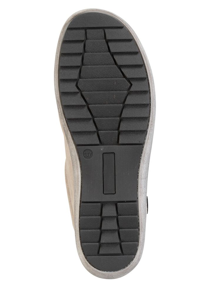 ELENA EDEN, bequeme Damen-Schn&uuml;rschuhe, Weite H, mit herausnehmbarem Fussbett KIESEL