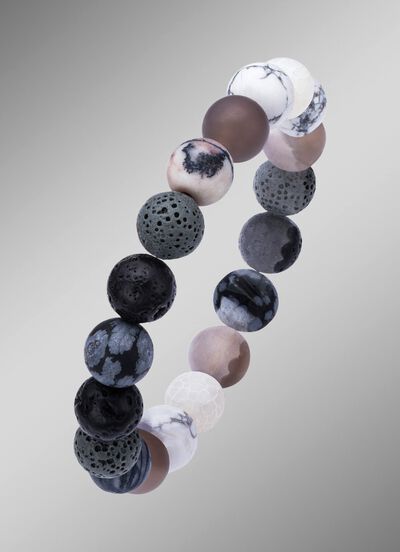 Tolle Unikate: Modisches Energiearmband 