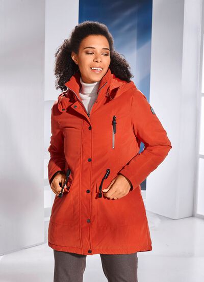 Longjacke mit 2-Wege-Rei&szlig;verschluss 