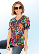 Shirt mit raffinierter Raffung 