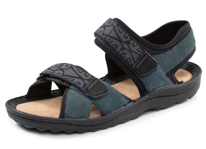 ELENA EDEN, sportliche Damen-Sandalen, Weite G, mit Klettverschluss 