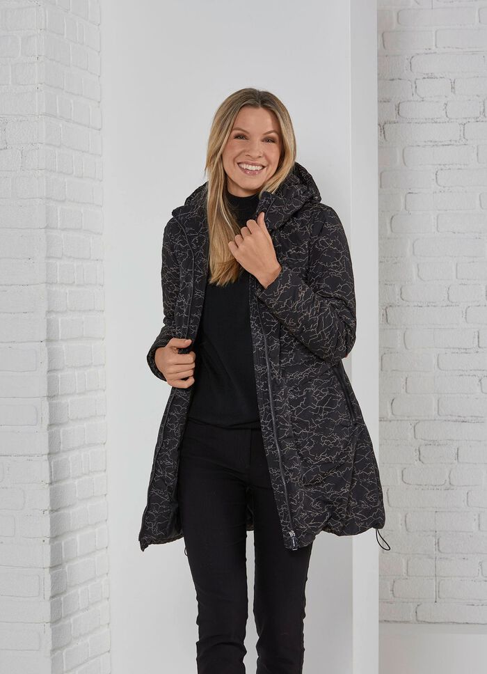 Funktions-Kurzmantel mit 2-Wege Rei&szlig;verschluss 