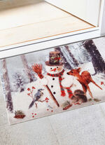 Fussmatte mit rutschhemmender Rückseite 