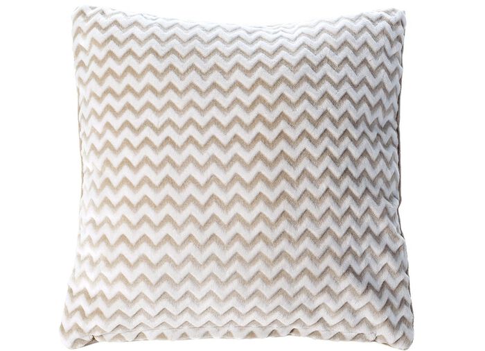 Wende-Wohnaccessoires in  trendiger Wellenoptik CREME