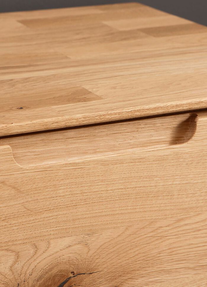 Fantastische Schubladenkommode aus Massivholz WILDEICHE