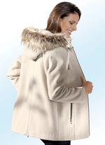 Jacke mit fester Kapuze 