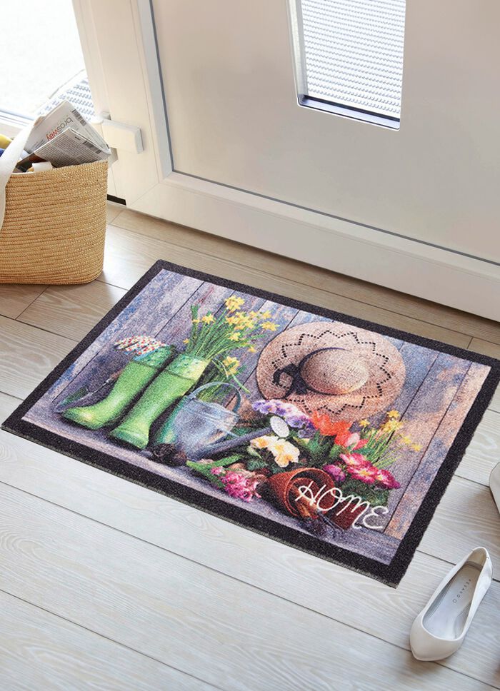 Fussmatte Home mit rutschhemmender R&uuml;ckseite 