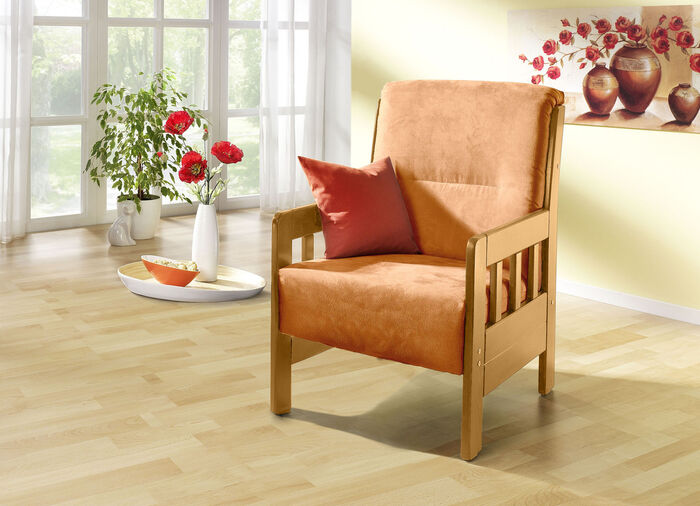 Sessel aus massiver Kiefer TERRA