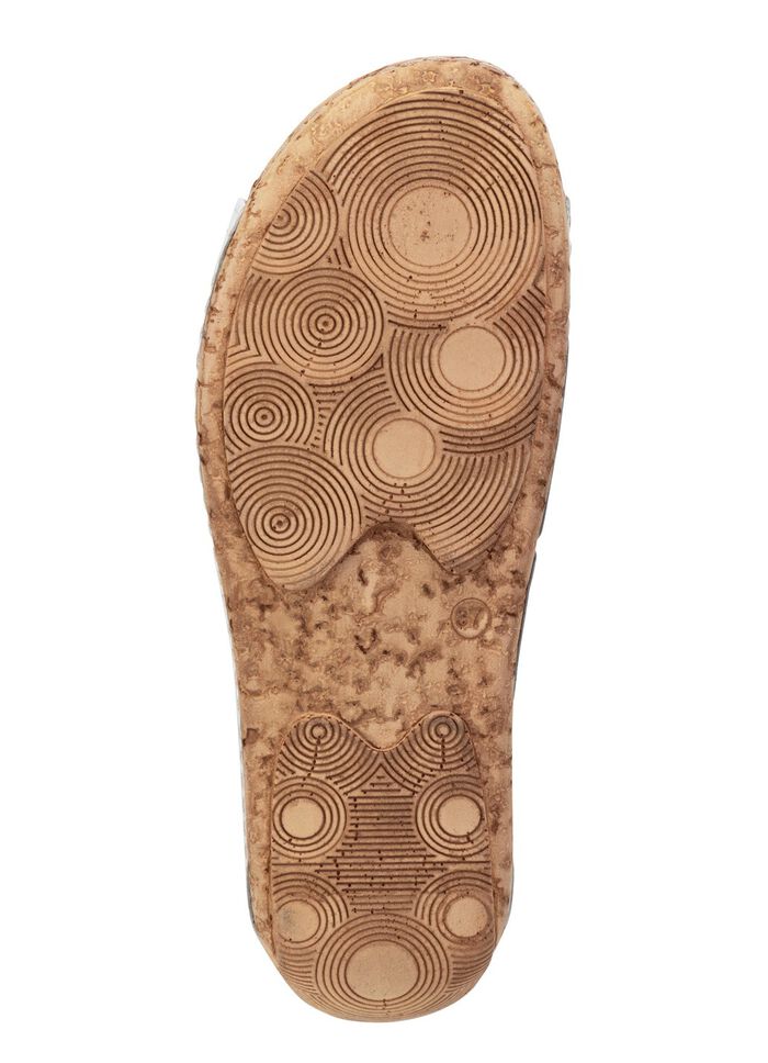 ELENA EDEN, sommerliche Damen-Pantoletten, aus Leder 