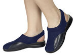 Bequeme Clogs aus Stretchmaterial mit elastischem Einschlupf MARINE