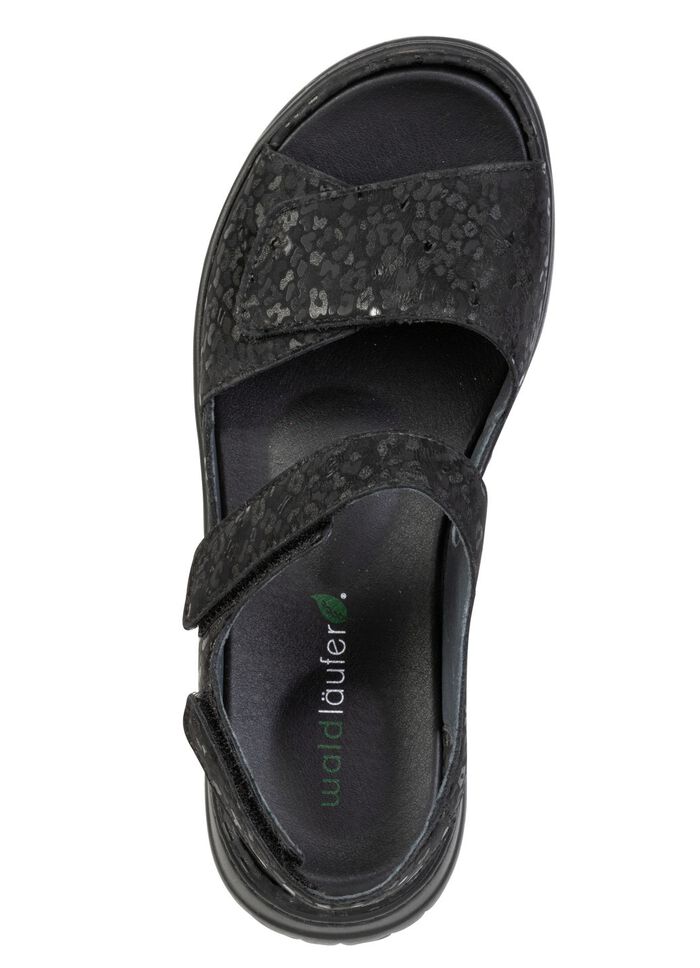 Waldl&auml;ufer, bequeme Damen-Sandalen, Weite H, mit herausnehmbarem Fussbett 