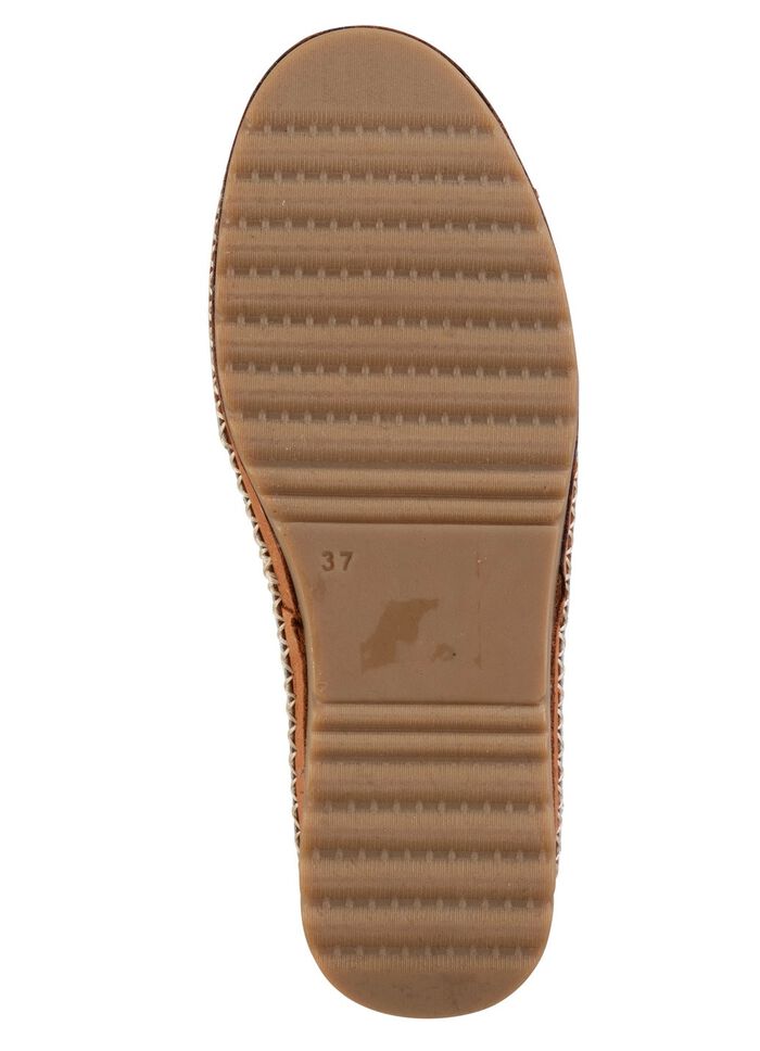 Gemini, sommerliche Damen-Slipper, Weite G, mit herausnehmbarem Fussbett WEISS