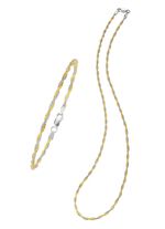 Kordelketten-Schmuckset, 2-teilig  