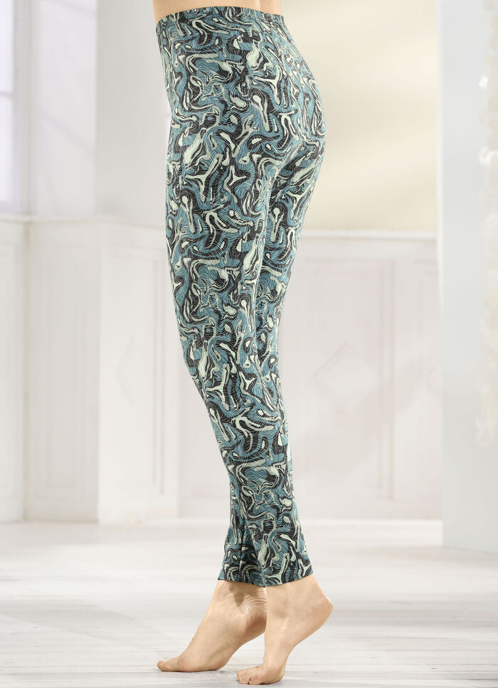 Laurina Leggings mit farbbrillantem Digitaldruck