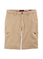 Bermudas mit innenliegenden Cargotaschen in 3 Farben BEIGE