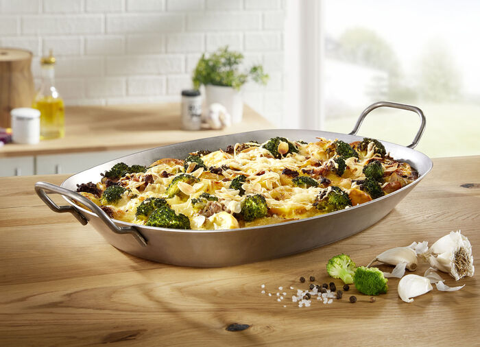 Eisenpfanne aus robustem Eisen 