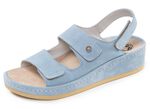 Mubb, bequeme Damen-Sandalen, Weite H, mit herausnehmbarem Fussbett 