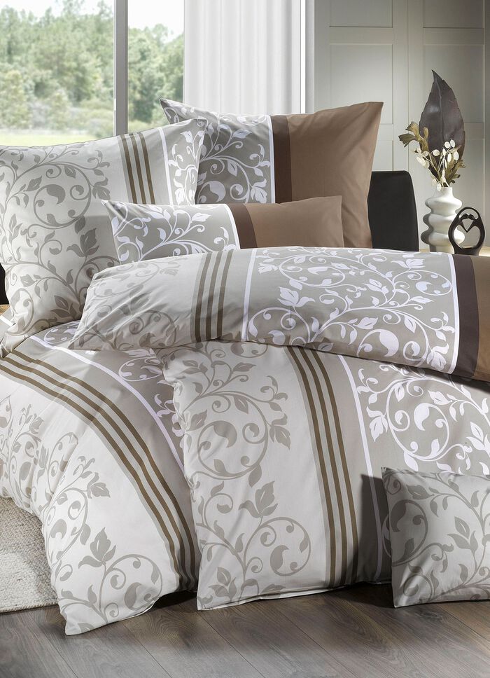 Soft-Renforc&eacute; Bettw&auml;sche-Garnitur von Florella BEIGE