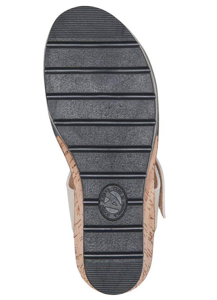 ELENA EDEN Sandale aus Nappaleder BEIGE