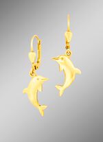 S&uuml;sse Delfin-Ohrringe 
