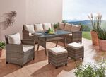 Lounge-Set &laquo;Flair&raquo; aus hochwertigen Materialien BEIGE