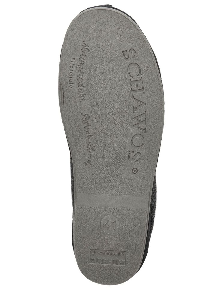 Gef&uuml;tterte Herren-Hausschuhe, mit Schurwolle 