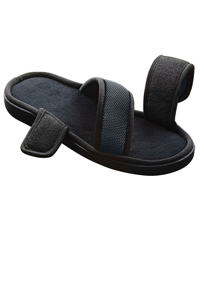 Relax-Cross Slipper für drinnen und draussen SCHWARZ