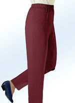 Hose in Schlupfform KARMINROT