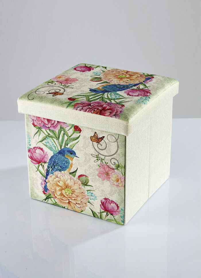 Sitzwürfel «Vogel» aus MDF