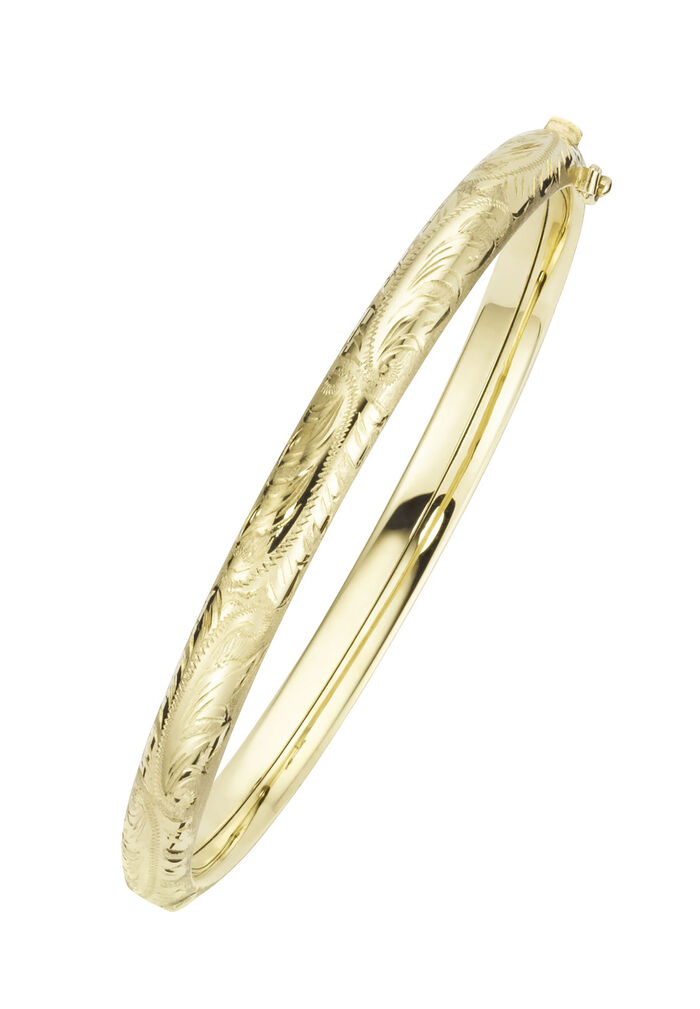 Ein toller Blickfang: Armreif mit Wiener Gravur 