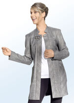 Longblazer mit Glencheck-Dessin 