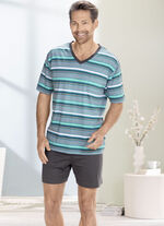 Shorty mit V-Ausschnitt 