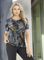 Shirt mit farbbrillantem Inkjet-Druck 