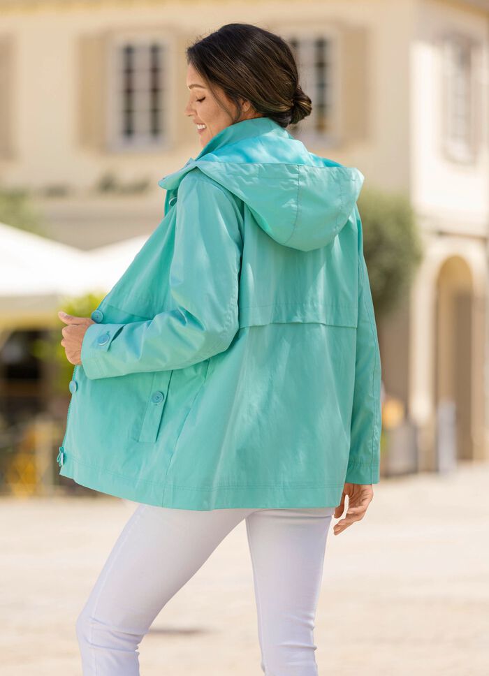 Jacke mit 2-Wege-Rei&szlig;verschluss 