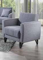 Moderne Polsterm&ouml;bel mit Kippfunktion GRAU