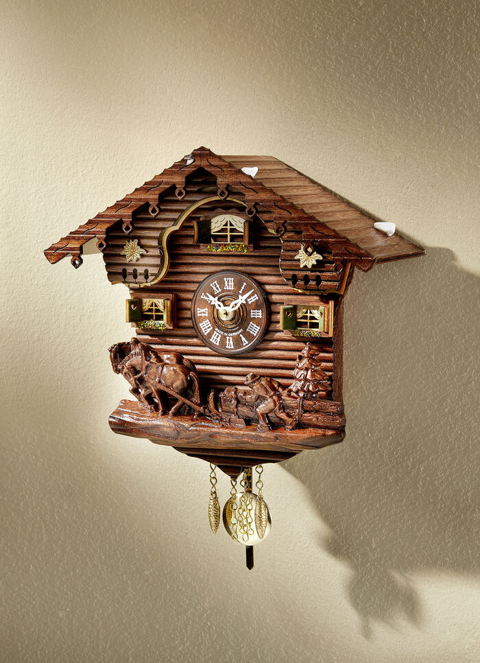 Kuckucksuhr aus Holz 