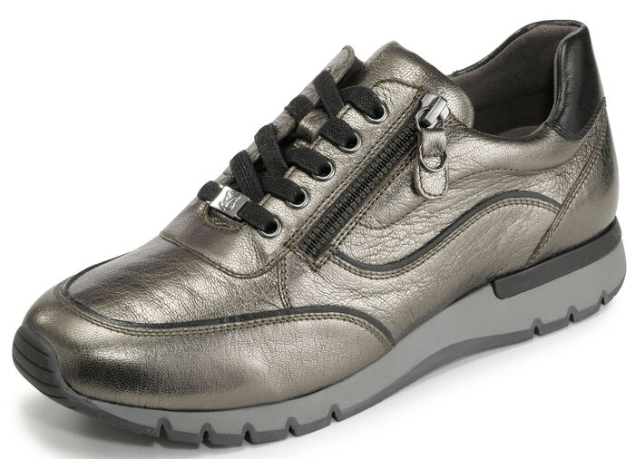 Caprice Schnürschuh mit praktischem Seitenreissverschluss BRONZE