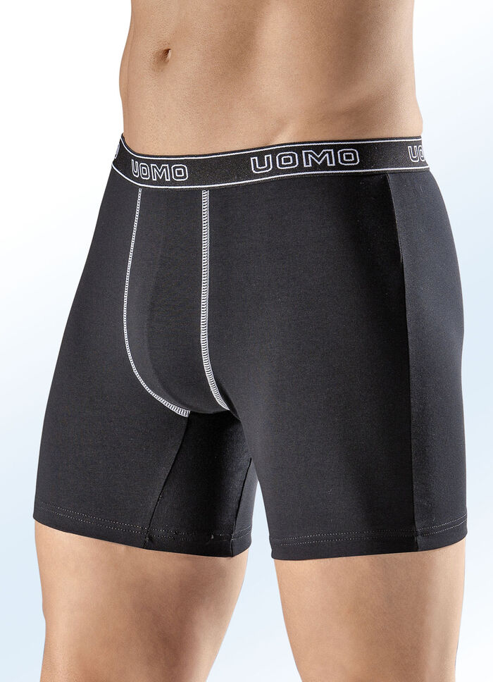 Viererpack Pants mit Elastikbund 