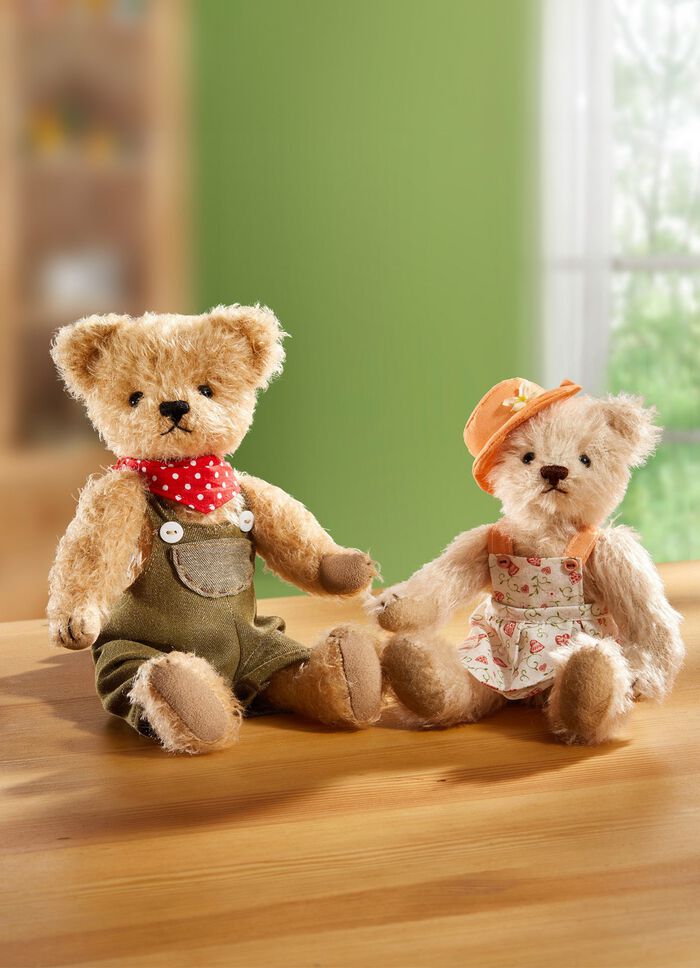 Teddy aus hochwertigem Mohairpl&uuml;sch 