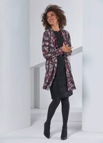 Kleid aus Lederimitat 