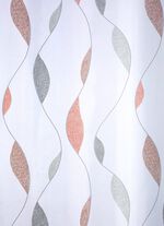 Store mit Punktewelle-Dessin 