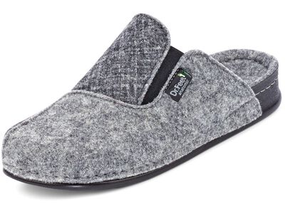 Laurina, klassische Damen-Hausschuhe, Weite H, mit Gummizug 