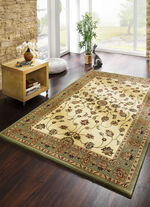 Brücken und Teppiche mit feinen floralen Details GRÜN