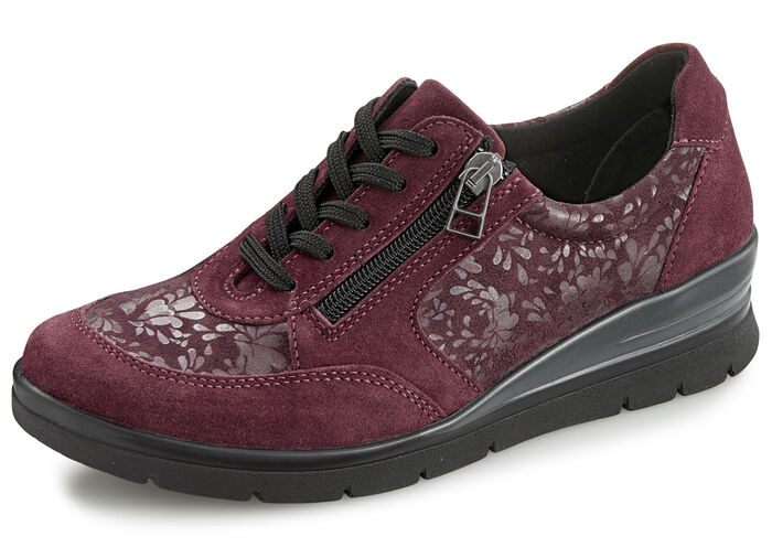 Schnürschuh mi Seitenreissverschluss BORDEAUX