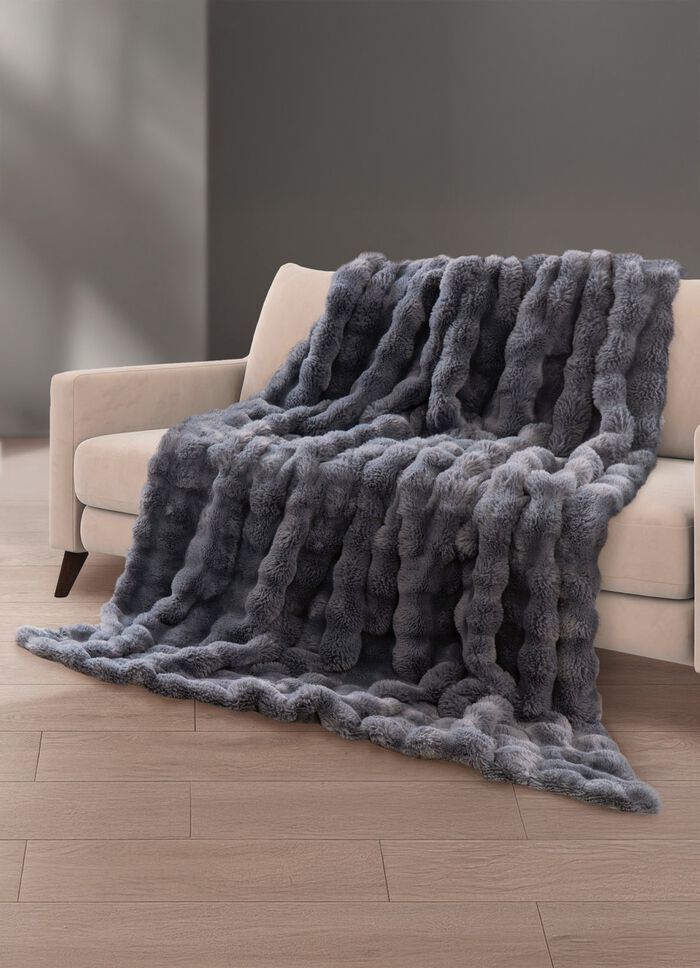 Wohnaccessoires in 3D-Bubble-Optik ANTHRAZIT