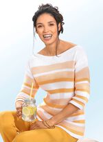 Pullover in Strukturmix 