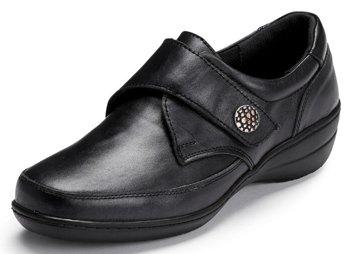 ELENA EDEN, bequeme Damen-Slipper, WeiteH, mit herausnehmbarem Fussbett 